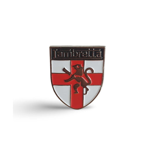 Lambretta England Shield Enamel Pin Badge