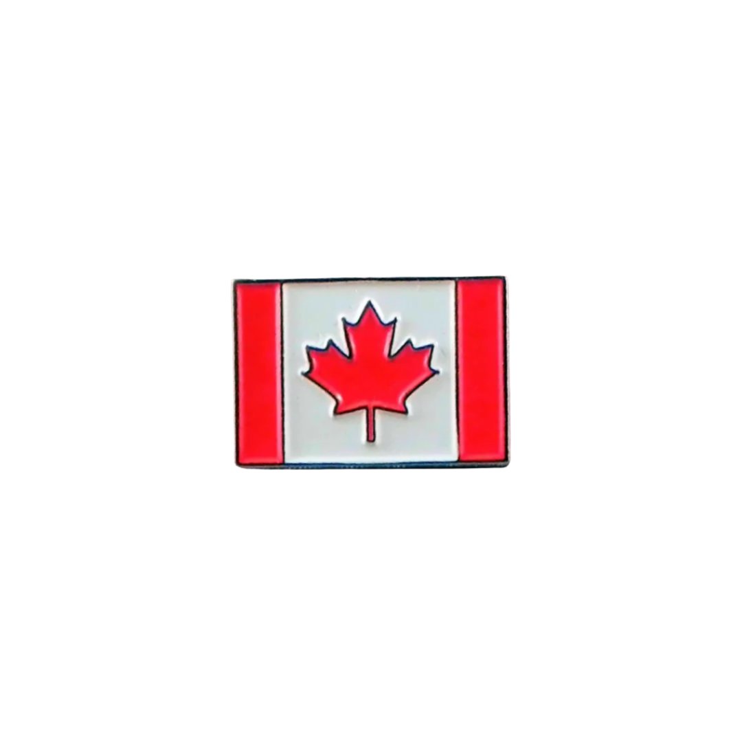 Canadian Flag Enamel Pin Badge