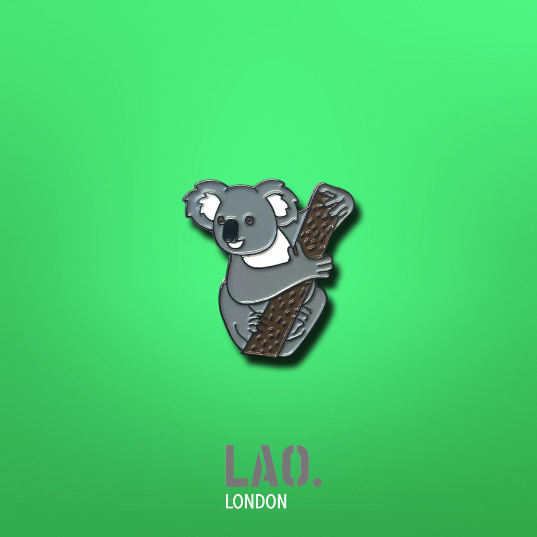 Koala Bear Enamel Pin Badge