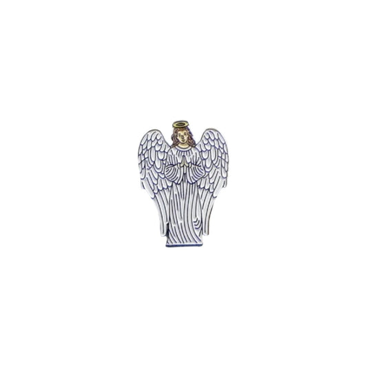 Angel Enamel Pin Badge