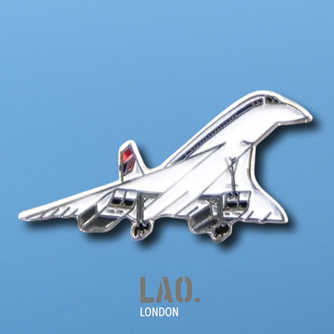 Concorde Enamel Pin Badge