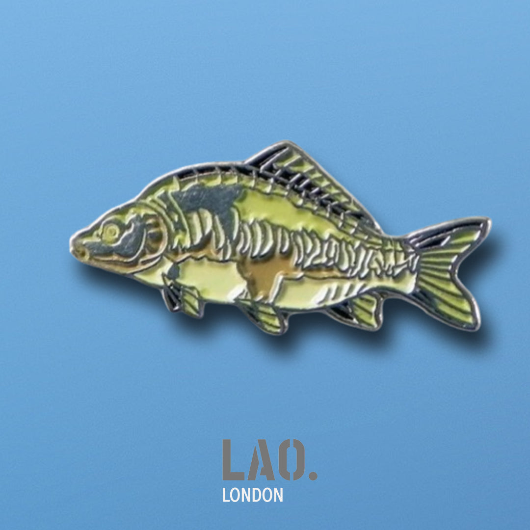 Mirror Carp Enamel Pin Badge