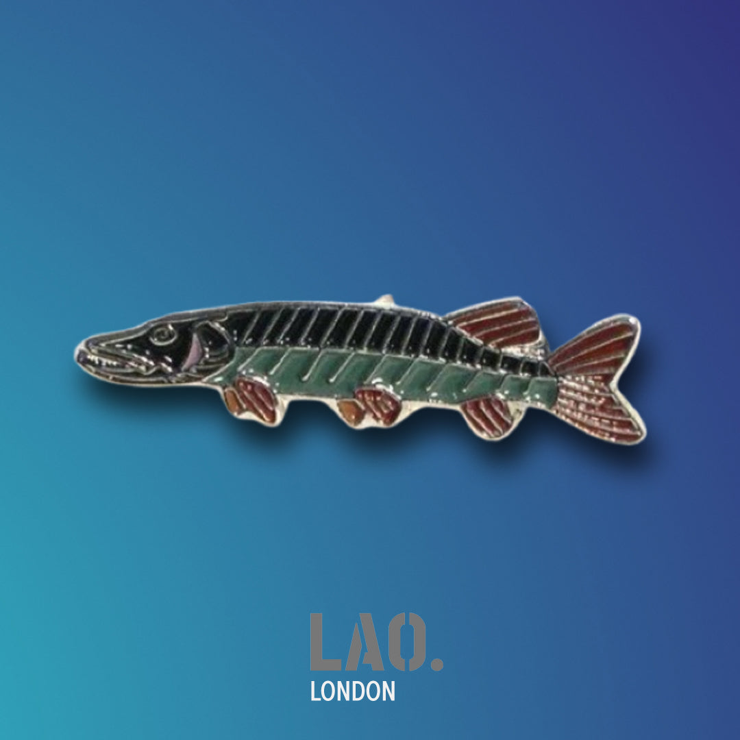 Pike Enamel Pin Badge