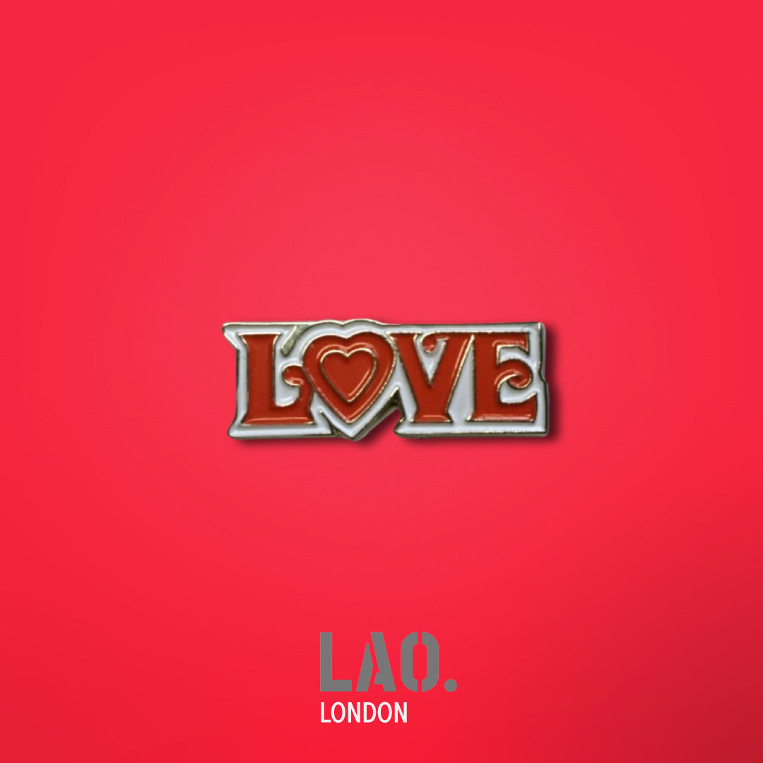 Love Enamel Pin Badge