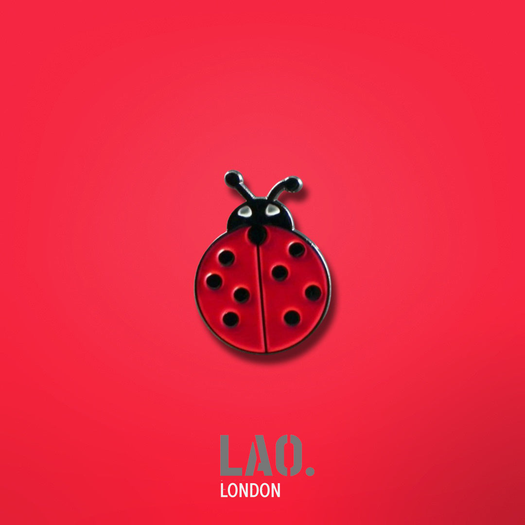 Lady Bird Enamel Pin Badge