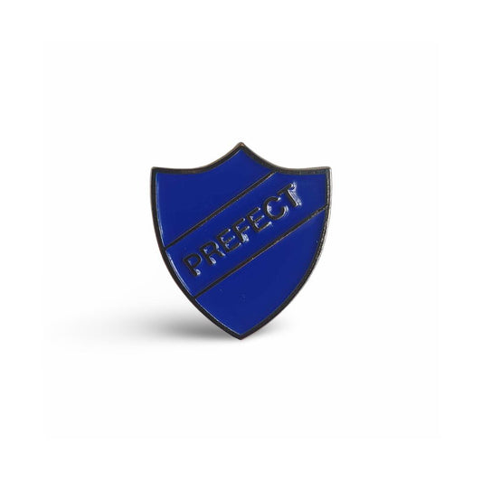 Blue School Prefect Pin Badge