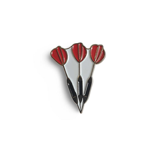 Set of Three Darts Enamel Pin Badge