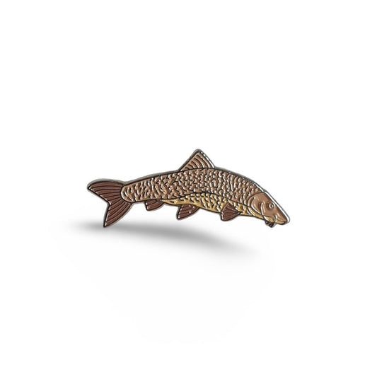 Barbel Fish Enamel Pin Badge