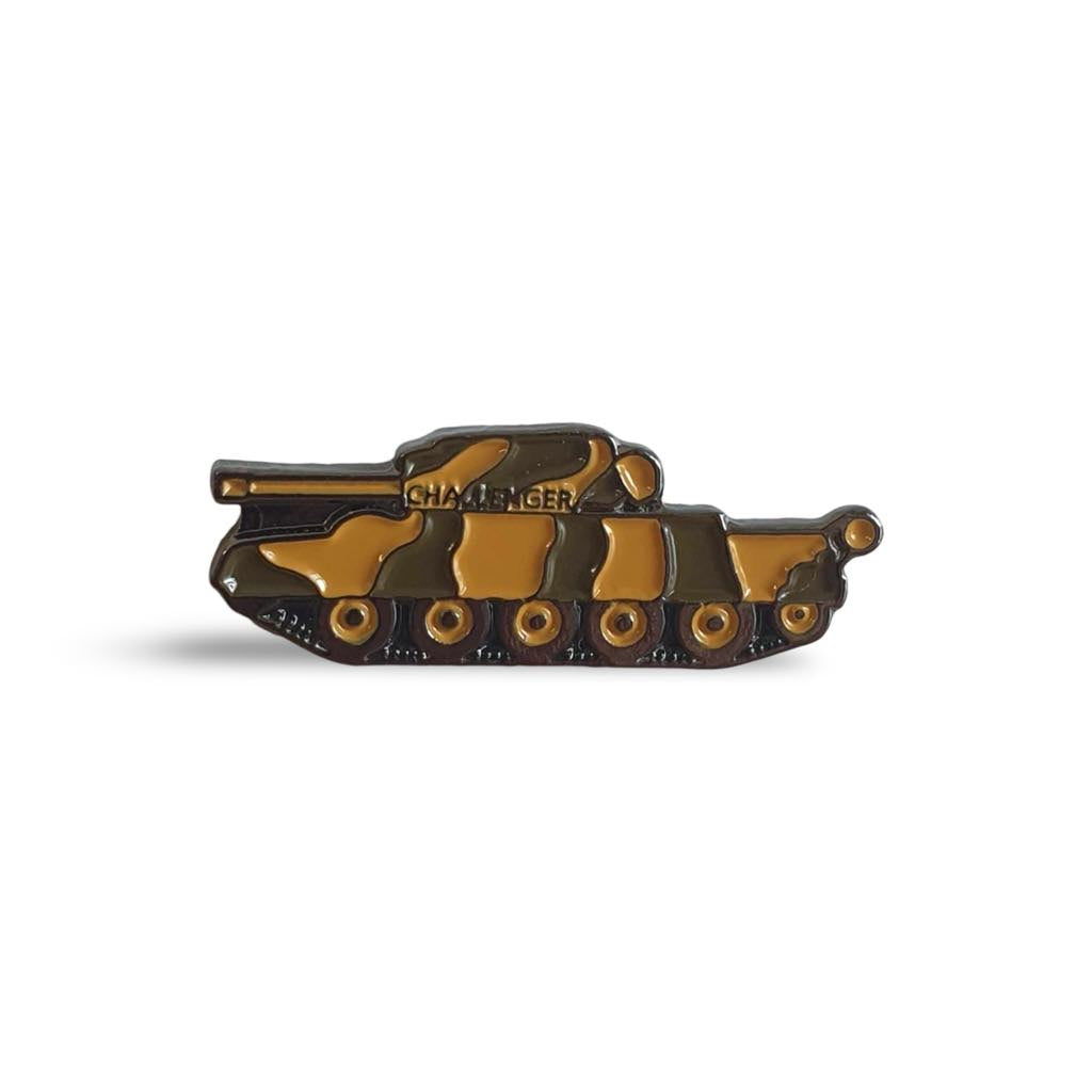 Challenger Tank British Army Enamel Pin Badge