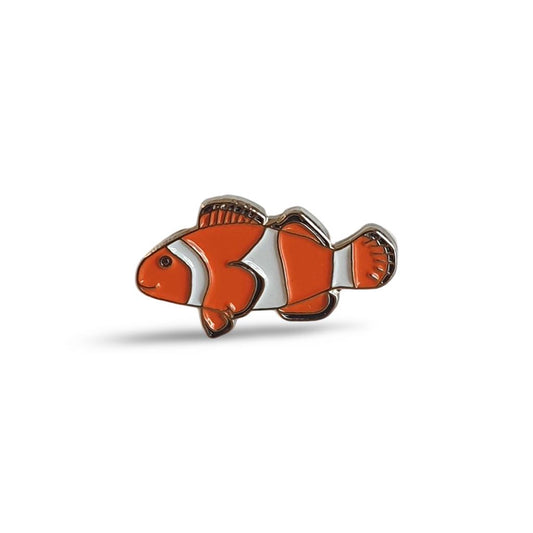 Clown Fish Enamel Pin Badge