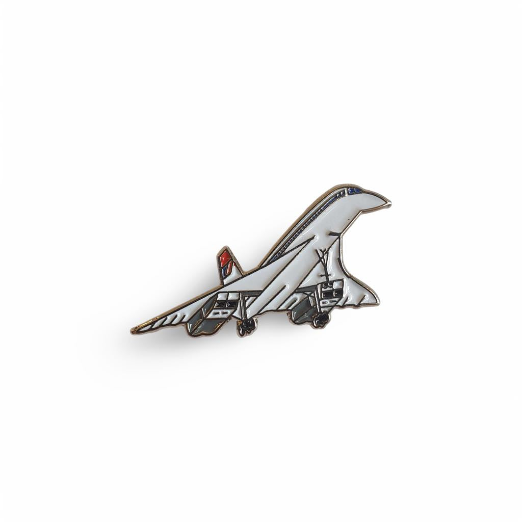 Concorde Enamel Pin Badge