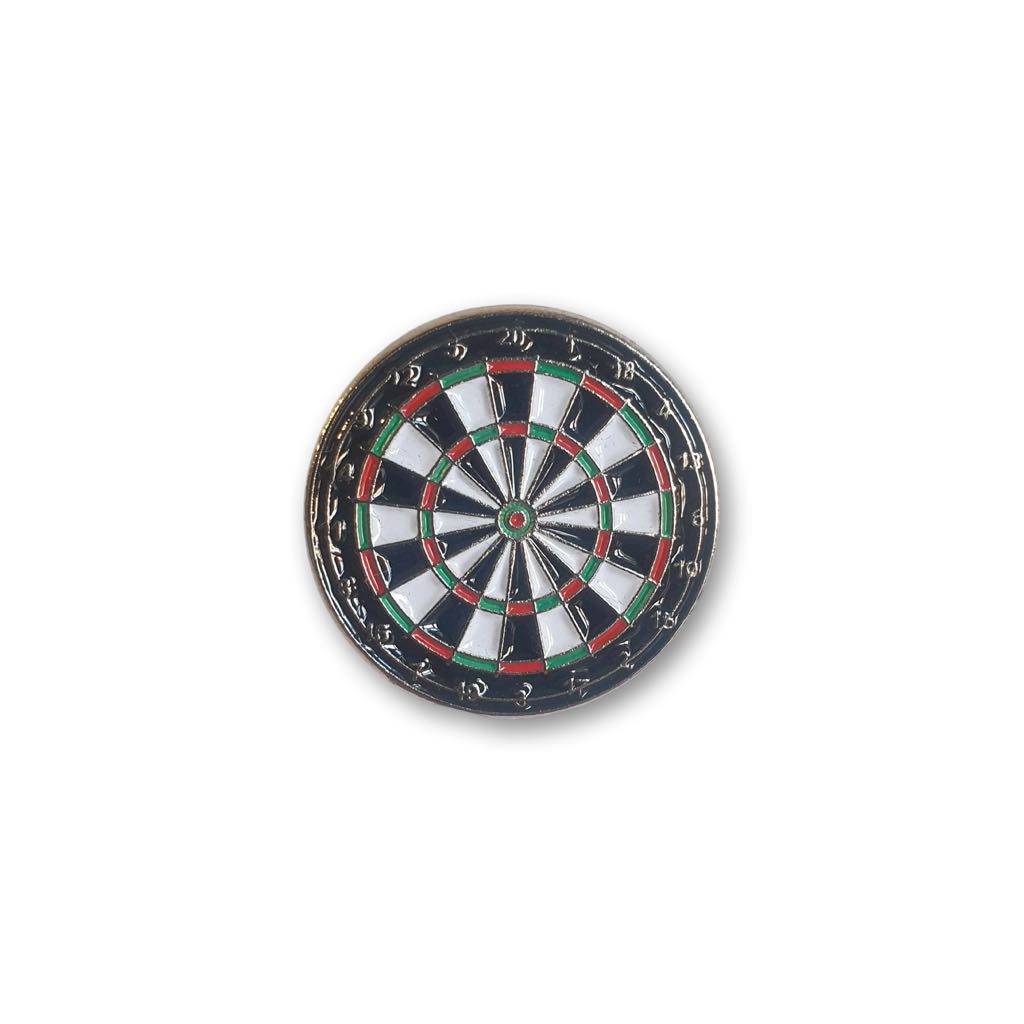 Dartboard Pin Badge Enamel