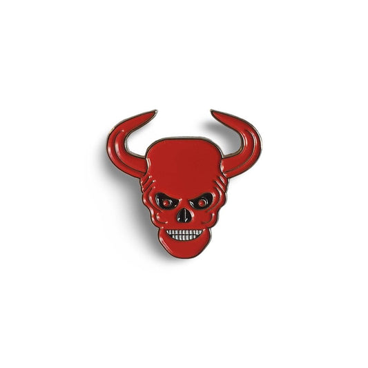 Devil Head Enamel Pin Badge