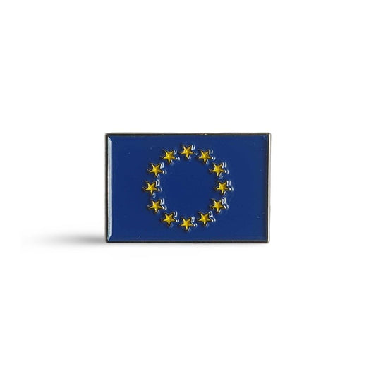 EU European Flag Enamel Pin Badge