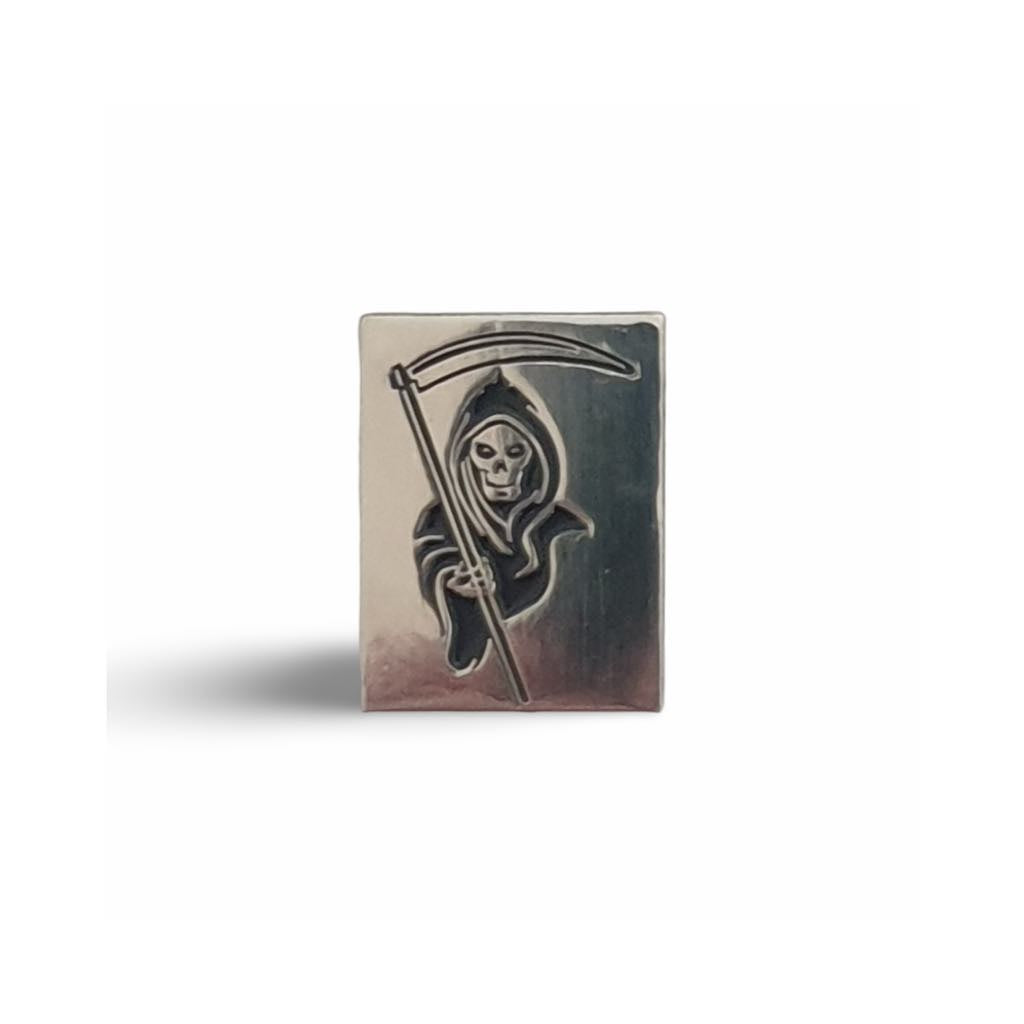 Grim Reaper Pin Badge