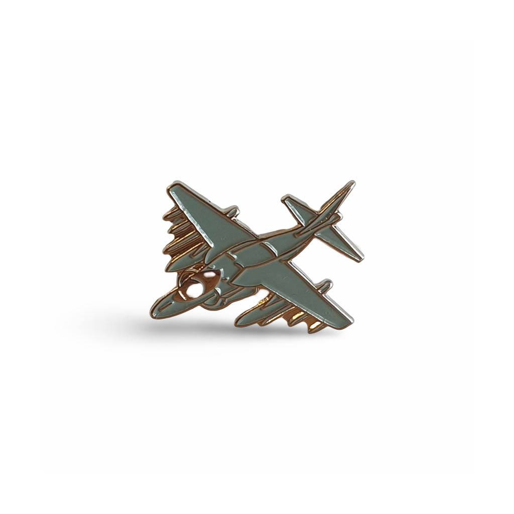 Harrier Jet Plane Enamel Pin Badge