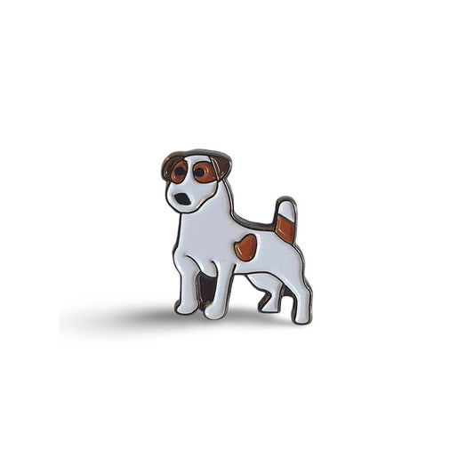 Jack Russell Dog Enamel Pin Badge