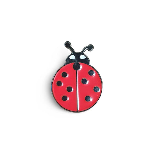 Lady Bird Enamel Pin Badge