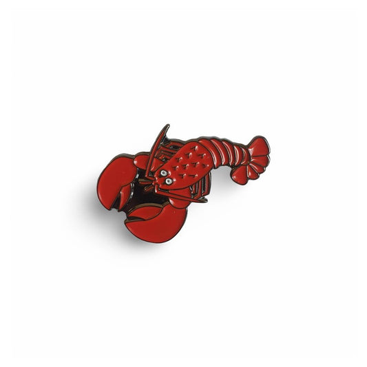 Lobster Enamel Pin Badge