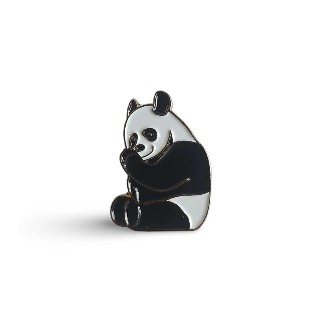 Panda Enamel Pin Badge