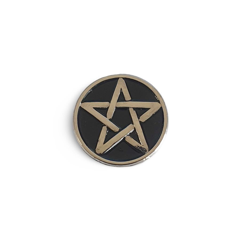 Pentangle Enamel Pin Badge