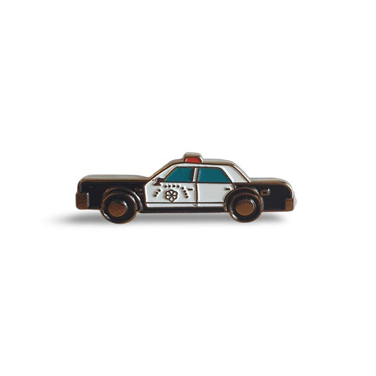 Classic American Police Car Enamel Pin Badge