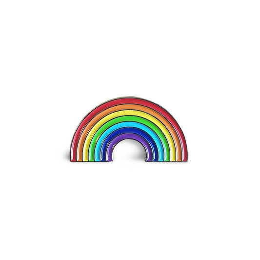 Rainbow Enamel Pin Badge