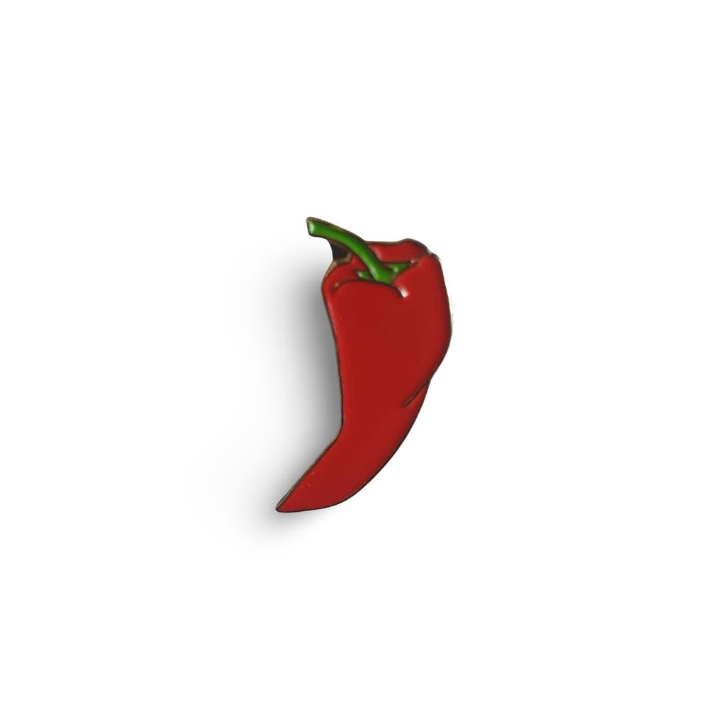 Red Chilli Pepper Enamel Pin Badge