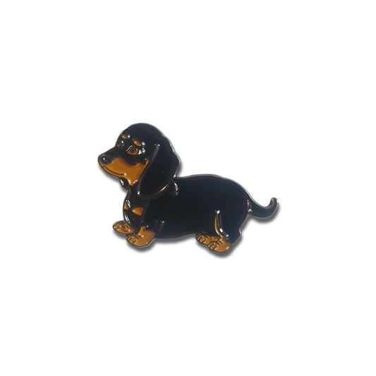 Dachshund Sausage Dog Pin Enamel Badge