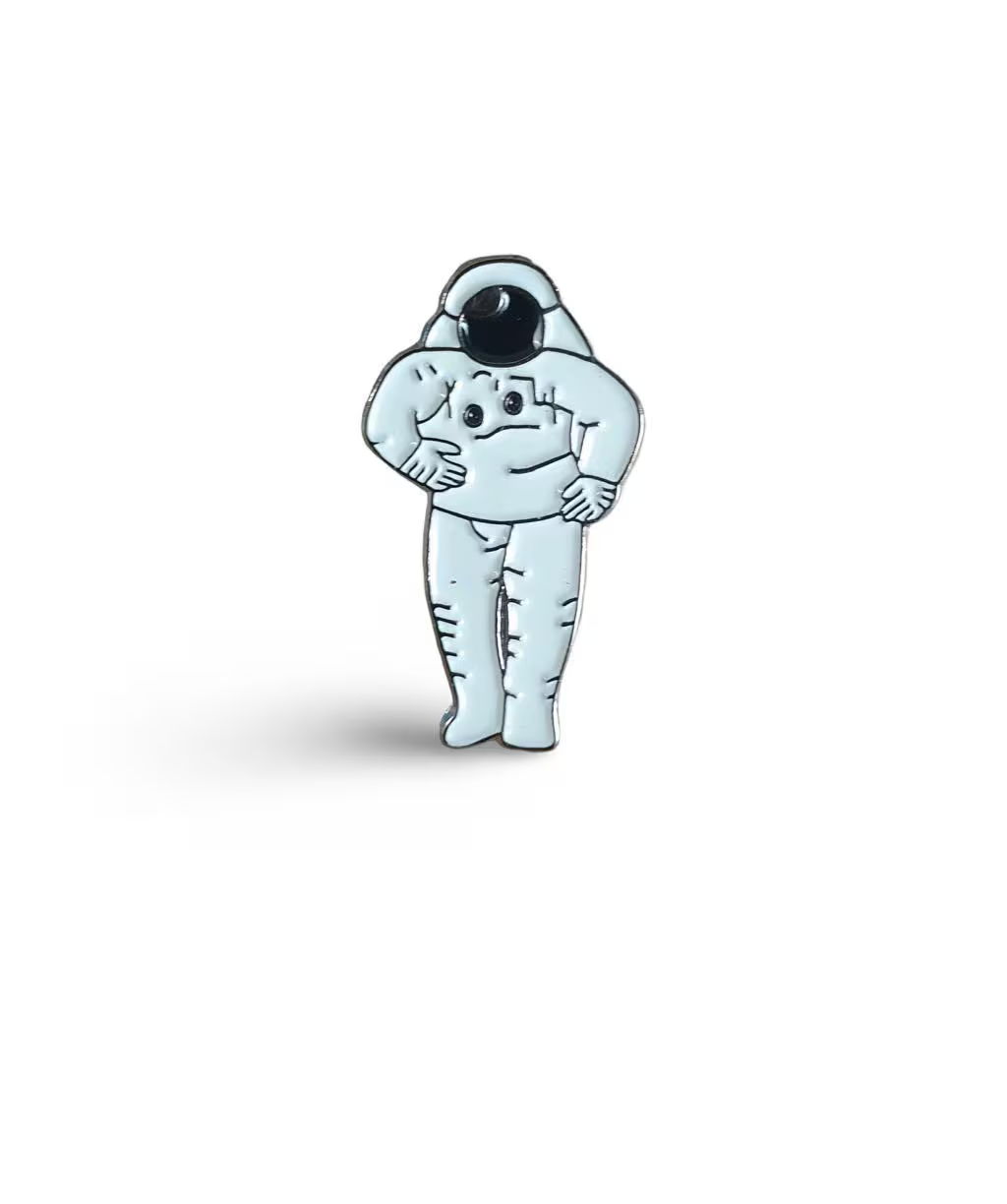 Spaceman Astronaut Enamel Pin Badge