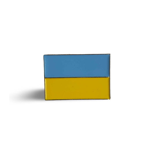 Ukraine Flag Enamel Pin Badge