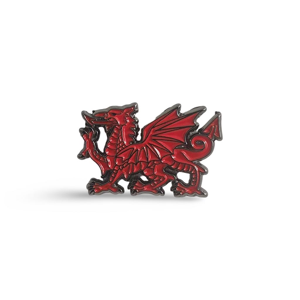 Welsh Dragon Enamel Pin Badge