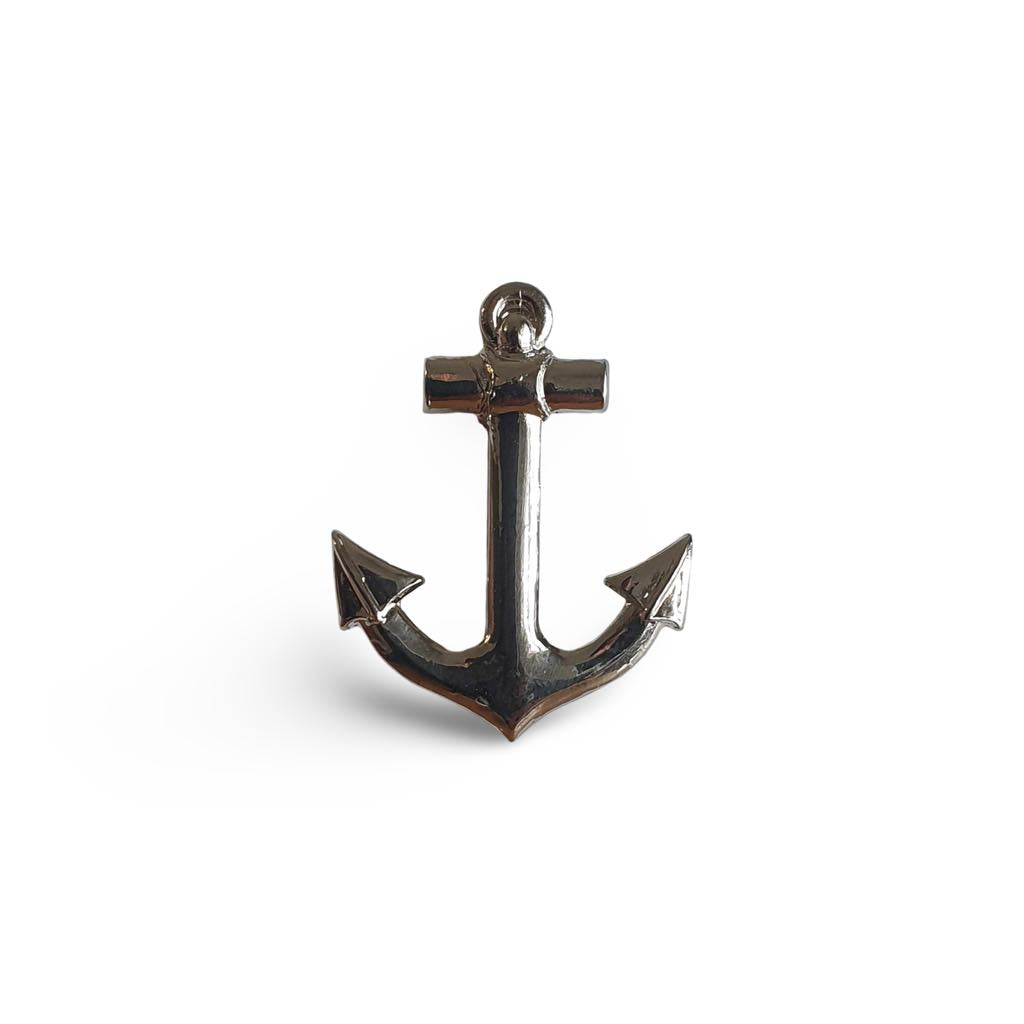 3D Anchor Pin Badge