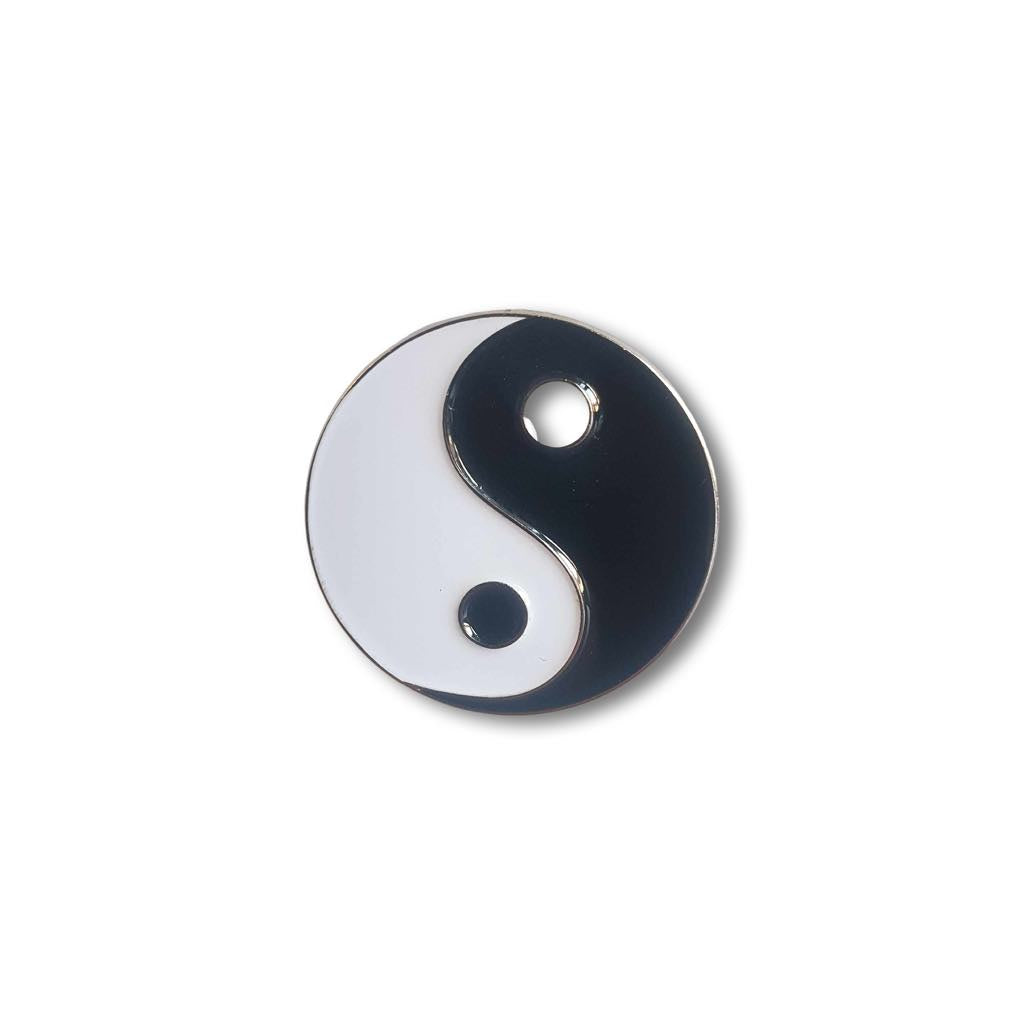 Yin Yang Enamel Pin Badge